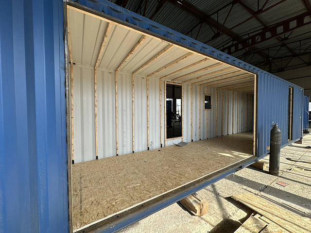 Сколько стоит жить зимой в модульном доме из контейнера